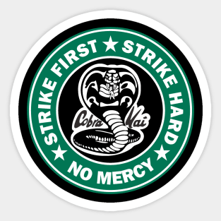 Cobra Kai No Mercy Sticker